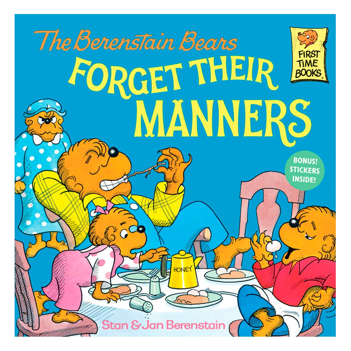 The Berenstain Bears Forget Their Manners (Turtleback School & Library  Binding Edition) (Berenstain Bears First Time Chapter Books): Jan,  Berenstain, Stan: 9780808564201: : Books